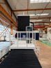 Aluminum vacuum chamber FSW machine with CNC control station